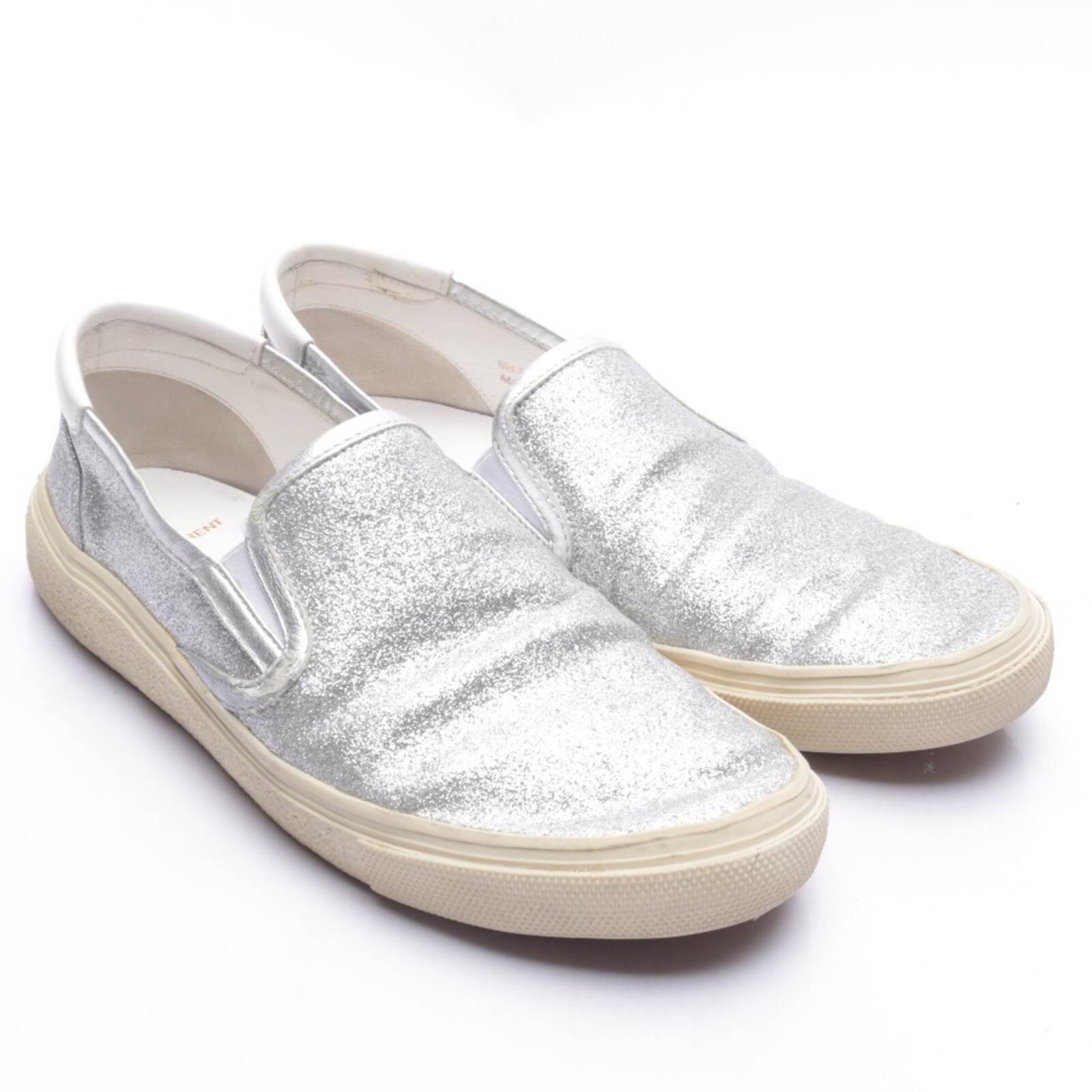 Saint Laurent Sneakers & Trainers in 38,5 in Silver: front