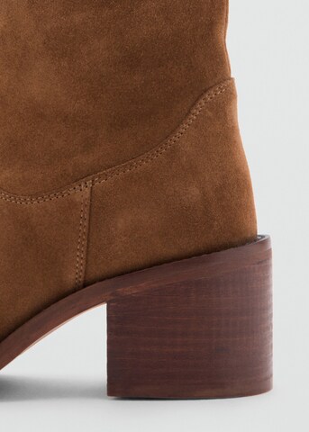 MANGO TEEN Boots 'Sarah' in Brown