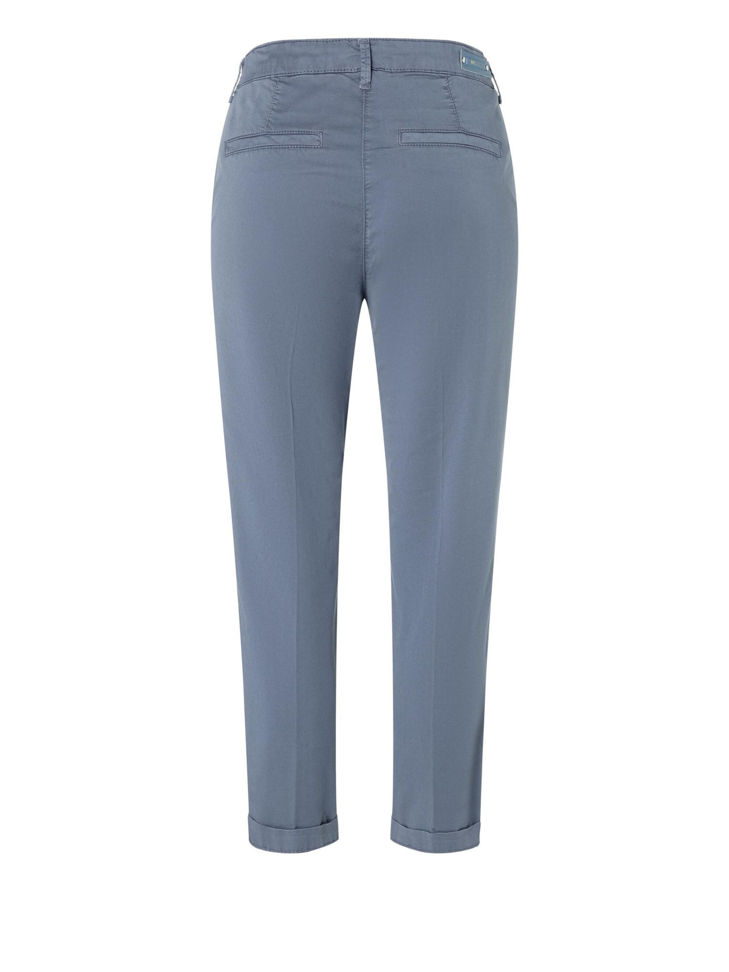 MAC Slimfit Chinohose 'MAC Chino grisaille PPT' in Blau