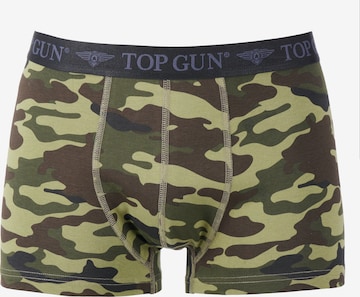 TOP GUN Boxershorts in Grün: predná strana