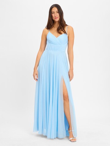 Marie Lund Evening dress in Blue: front