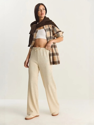 Loosefit Pantalon Bianco Lucci en beige