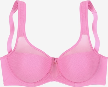 Minimiseur Soutien-gorge minimiseur NUANCE en rose : devant