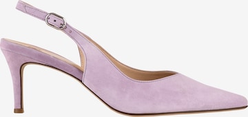 Högl Slingback Pumps 'Boulevard' in Purple: front