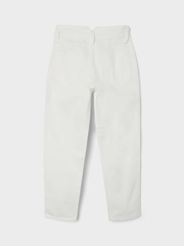 NAME IT Loose fit Pants 'BELLA' in White