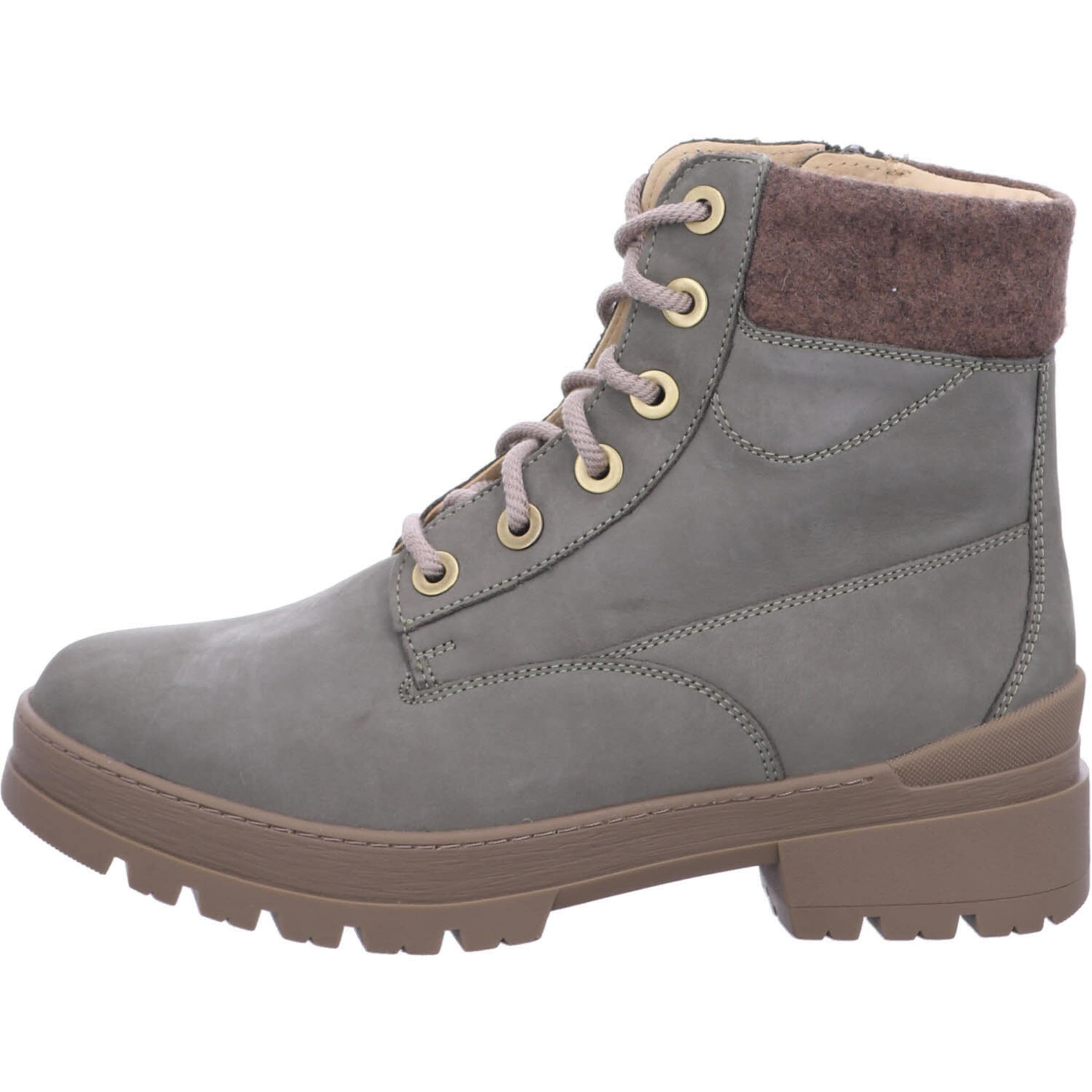 Ganter Veterlaarsjes in Groen: voorkant