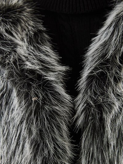 Bianco Lucci Between-Season Jacket in L in Grey / Black, Item view