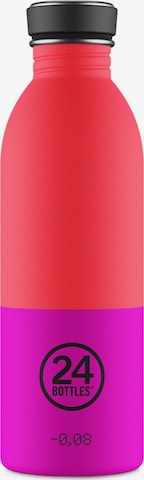 Borraccia 'Urban Horizon' di 24Bottles in rosa: frontale