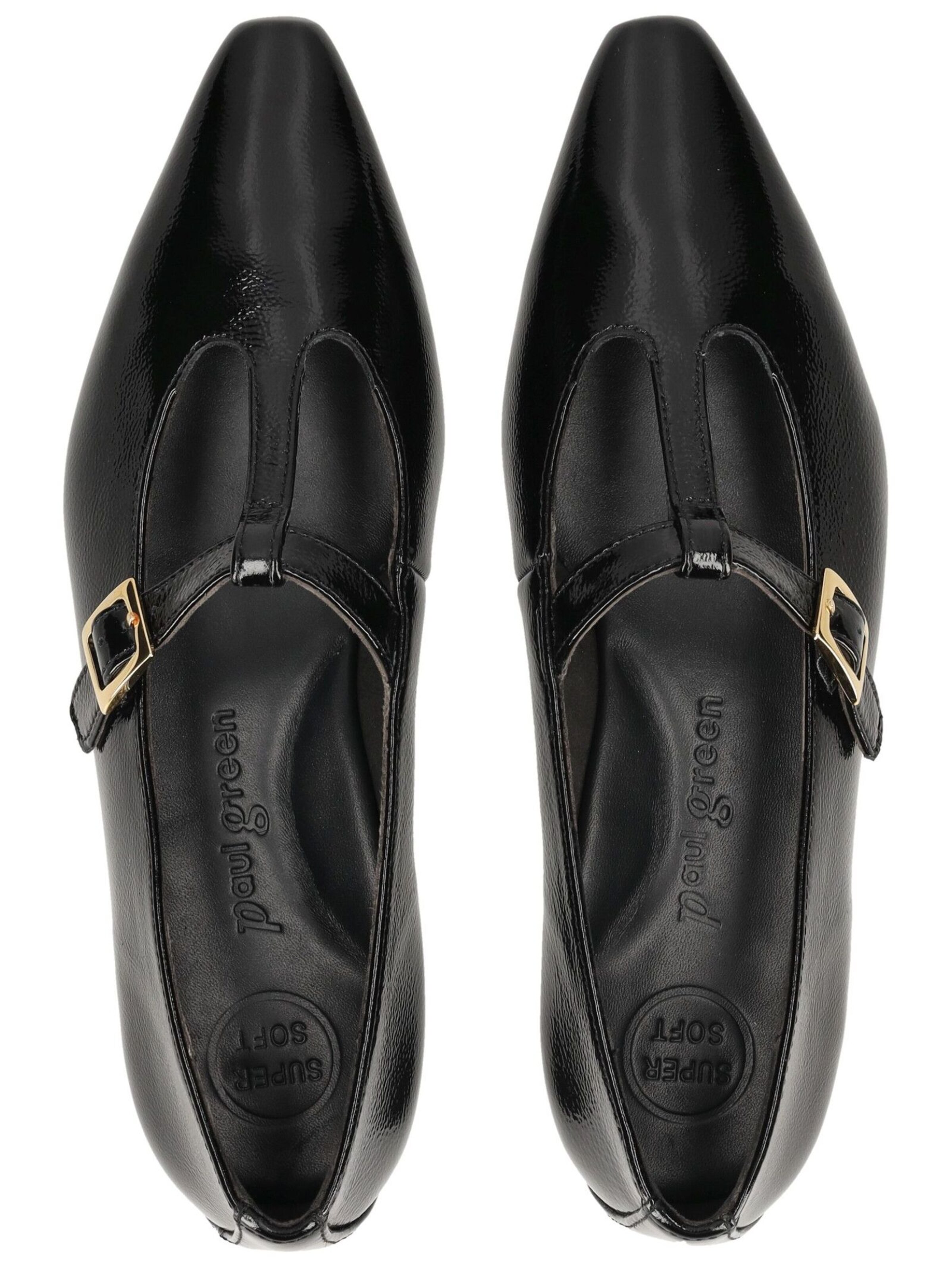 Ballerina con cinturino di Paul Green in nero