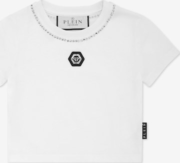 Philipp Plein Shirt in Wit: voorkant