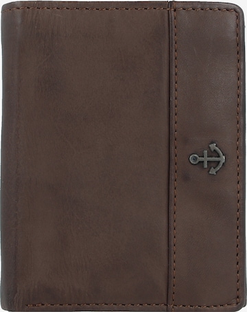 Harbour 2nd Wallet in Brown: front
