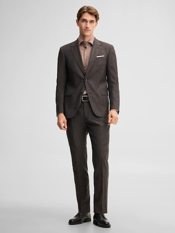 STRELLSON Slim fit Suit in Brown: front