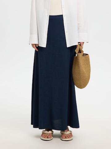 Jupe SELECTED en bleu