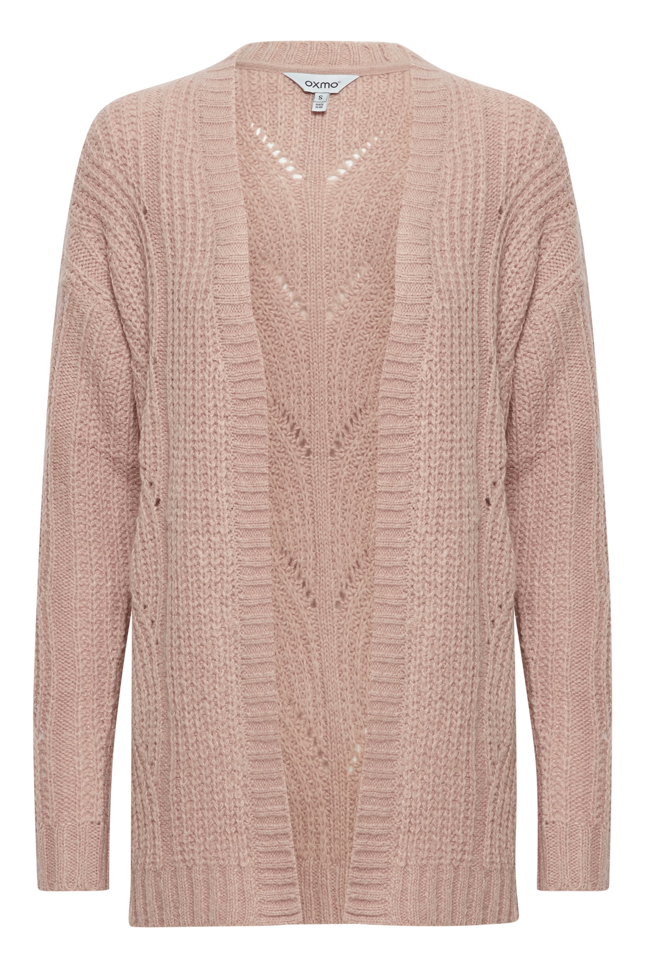 Oxmo Strickjacke 'Cle' in rosa, Produktansicht