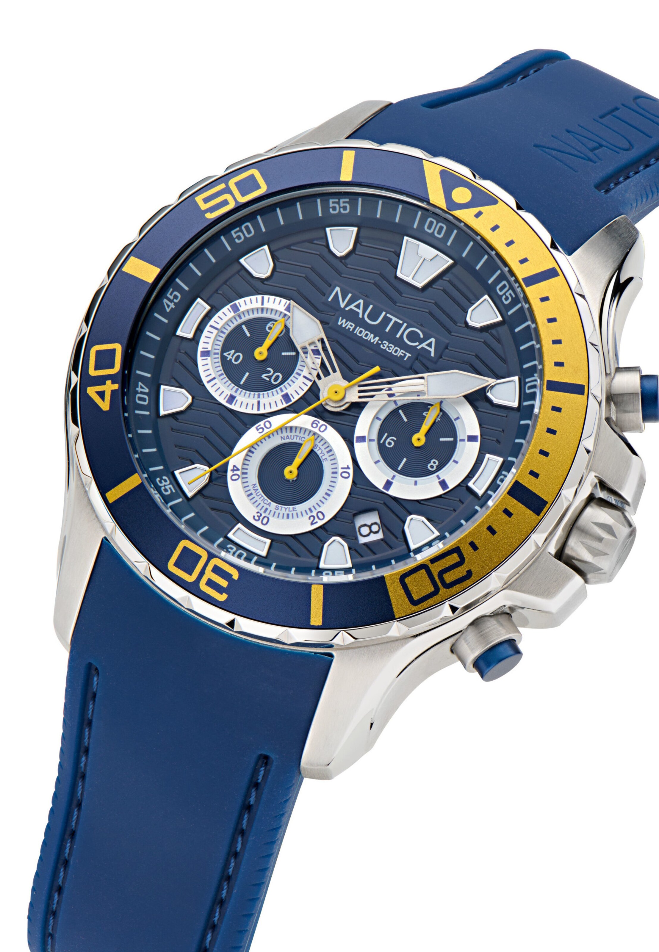 NAUTICA Analogt ur i blå