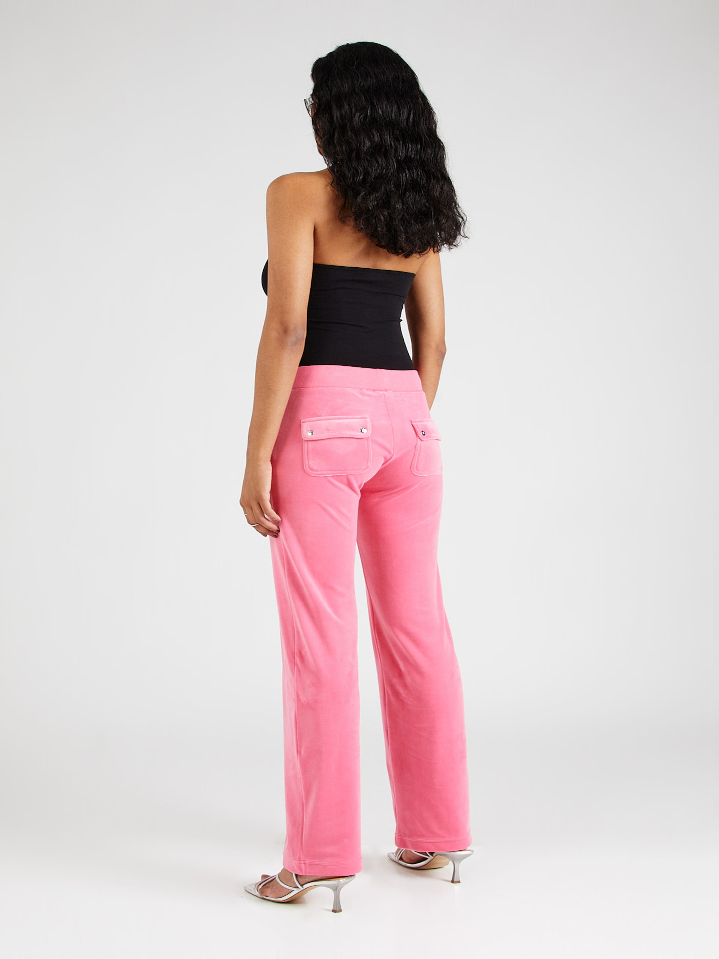 Juicy Couture Regular Broek in Lichtroze | ABOUT YOU