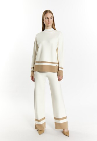 DreiMaster Klassik Loosefit Hose in Beige