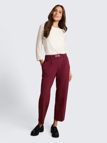 TOM TAILOR Regular Broek in Rood