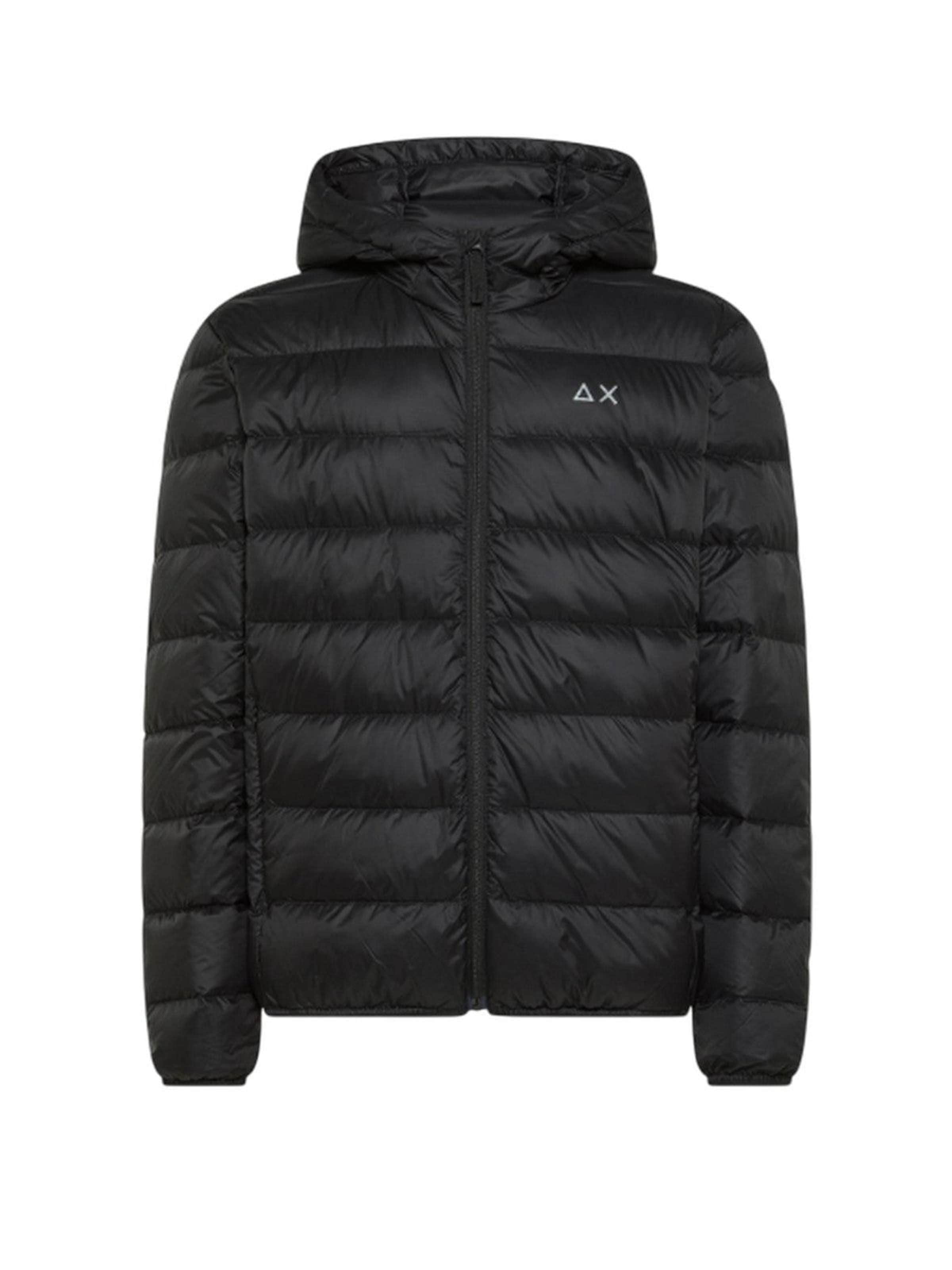 SUN68 Between-season jacket in Black: front