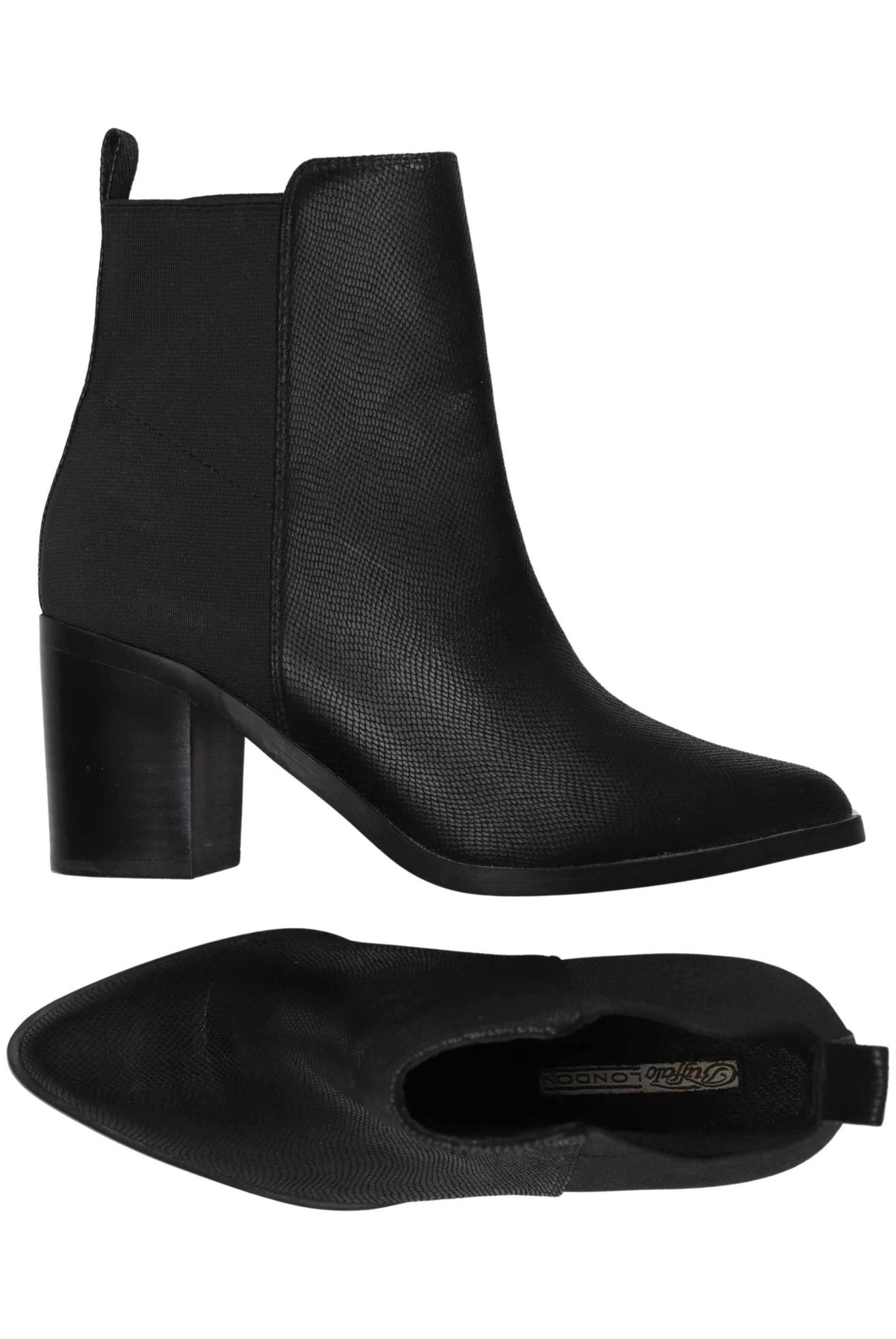 Buffalo London Stiefelette 38 in Schwarz: Vorderseite