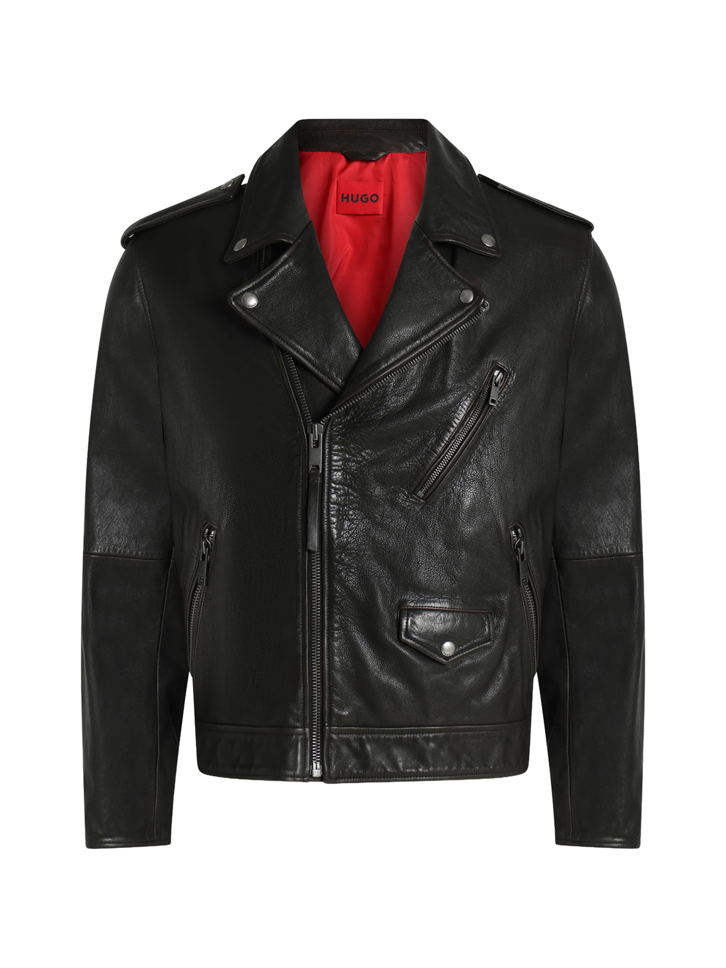 Veste mi-saison 'Levon' HUGO en noir : devant