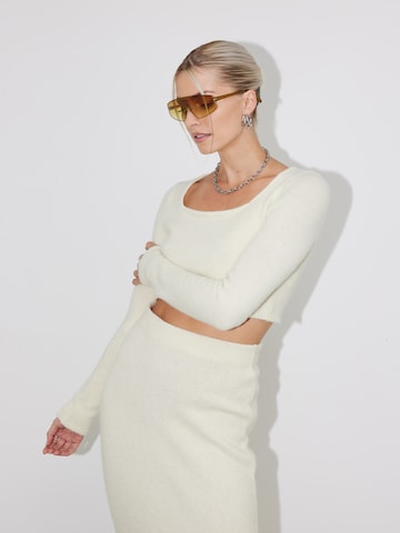 LeGer by Lena Gercke Sweater 'Pina' in White