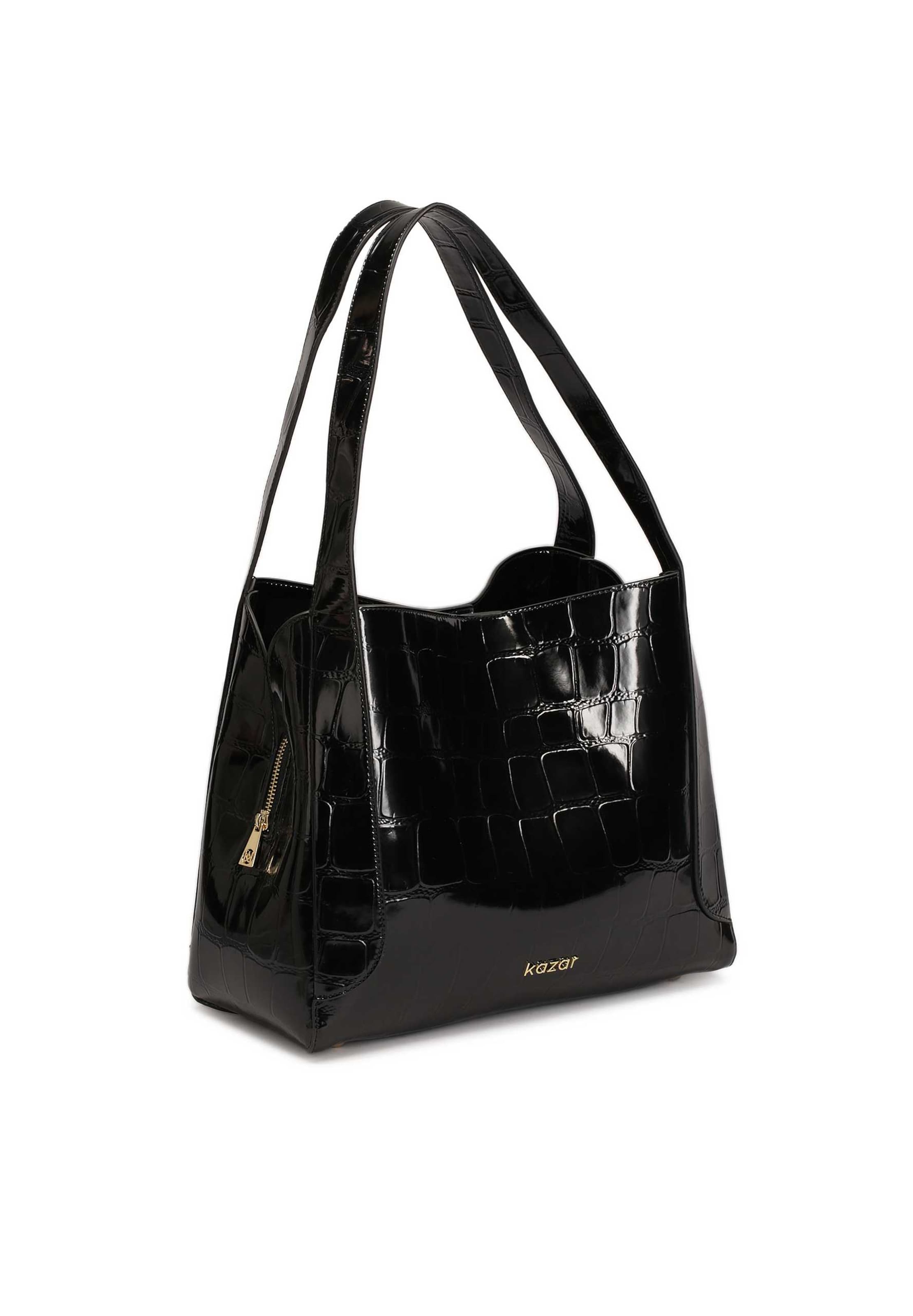 Borsa a spalla di Kazar in nero