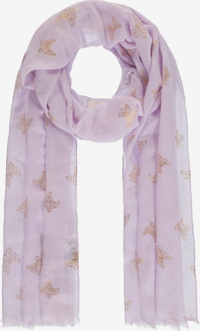 Passigatti Schal in Pink: Vorderseite