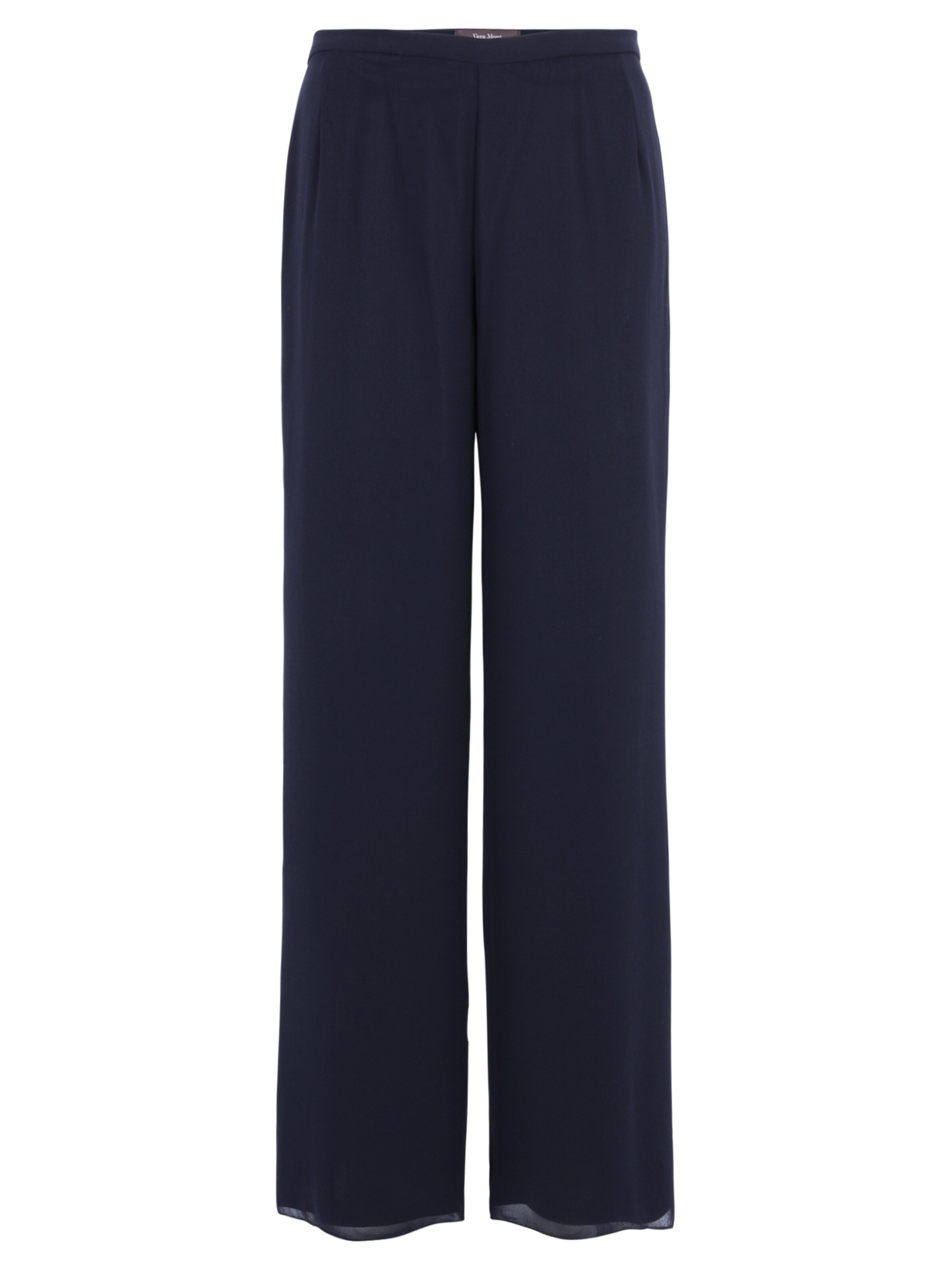 Vera Mont Wide Leg Marlene-Hose mit weitem Bein in Blau: Vorderseite
