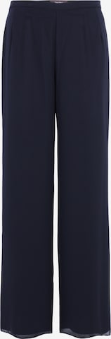 Vera Mont Wide Leg Marlene-Hose mit weitem Bein in Blau: predná strana