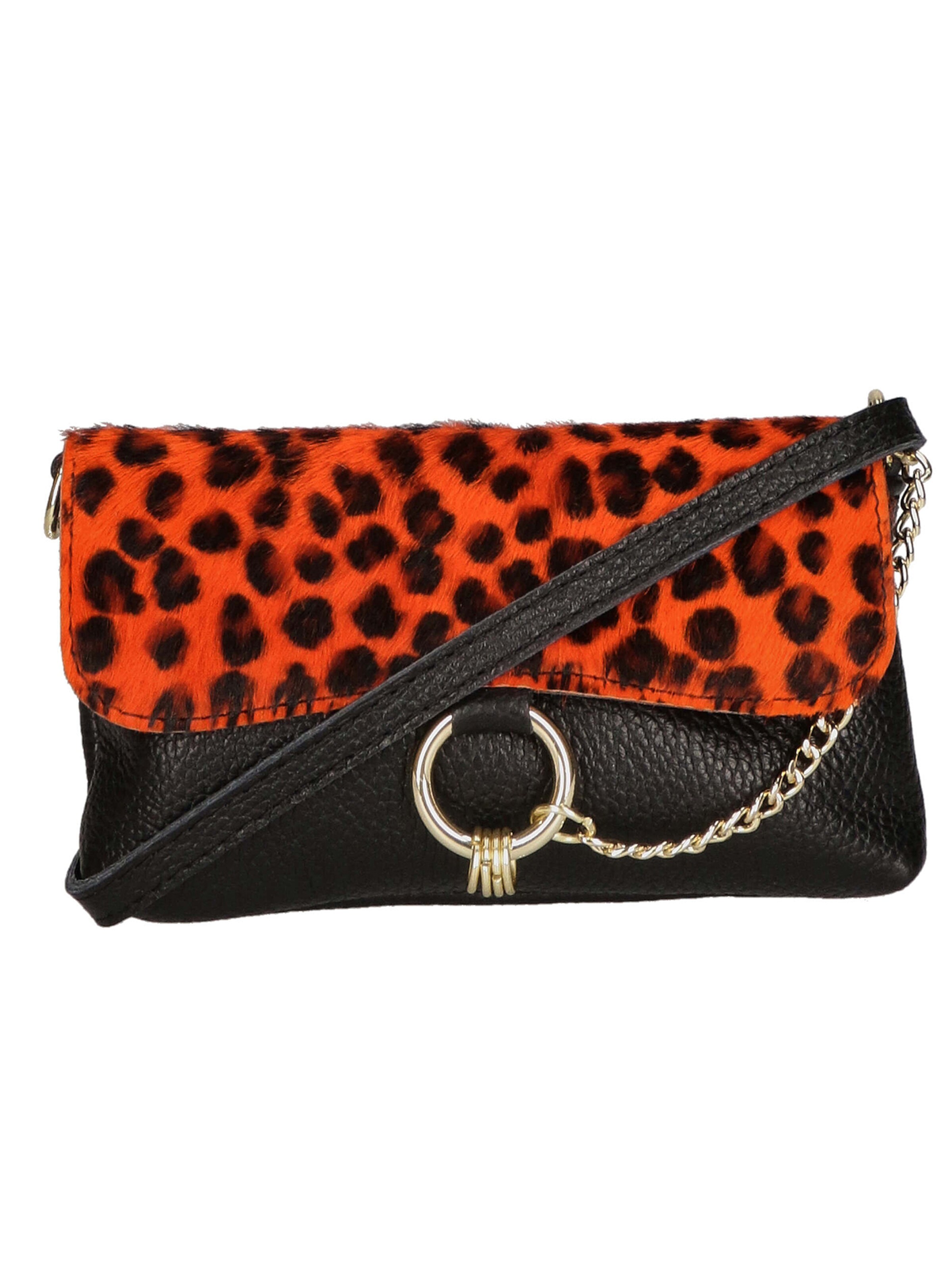 Gave Lux Clutch in Orange: front
