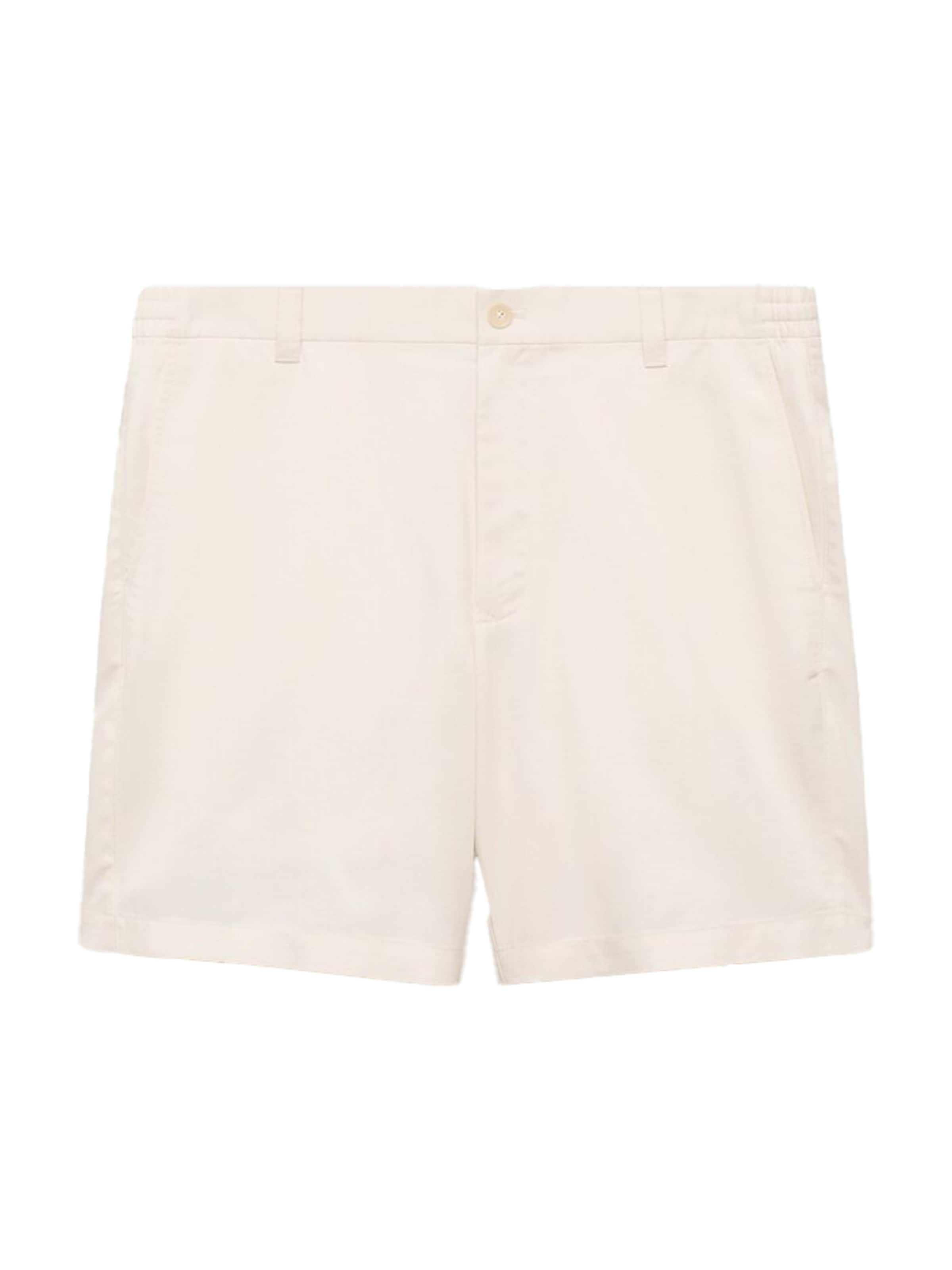 MANGO MAN regular Lærredsbukser 'DARB' i pink: forside