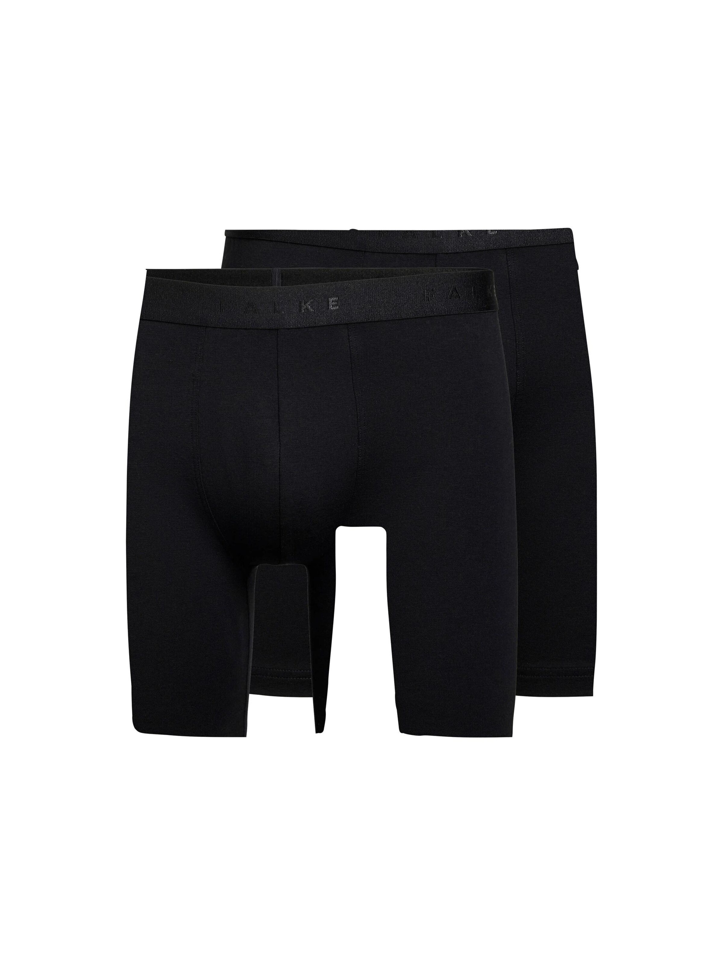 FALKE Boxer shorts '2-Pack Long Leg' in S in Black, Item view