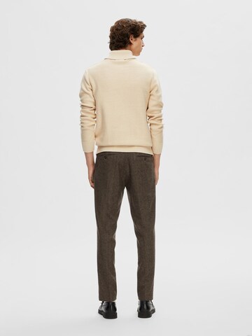 SELECTED HOMME Trui 'AXEL' in Beige