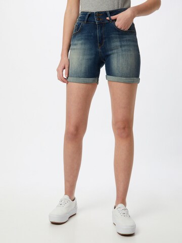 LTB Slimfit Broek 'Becky' in Blauw: voorkant