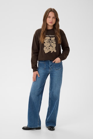 Kaffe Sweatshirt 'Roseanne' i brun