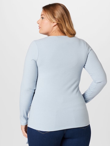 Dorothy Perkins Curve Shirt in Blau