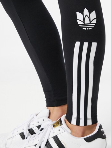 ADIDAS ORIGINALS Skinny Leggings 'Adicolor Trefoil' in Schwarz