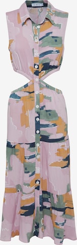 St MRLO Shirt Dress 'SIMONA' in Pink: front