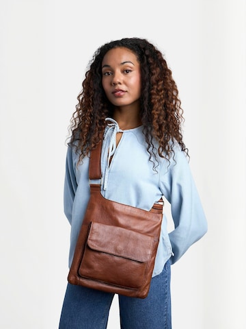 RE:DESIGNED Shopper ' Sara Big ' in Brown: front