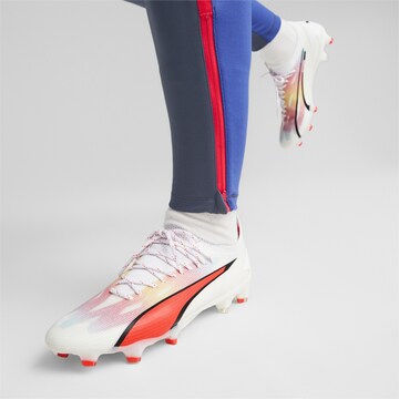 PUMA Soccer Cleats 'Ultra Ultimate' in White: front