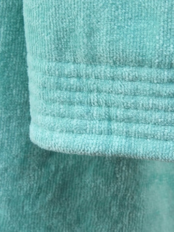 BOSS Home Long Bathrobe 'PLAIN' in Blue