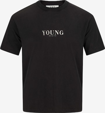 Tricou 'Pria' de la Young Poets pe negru: față