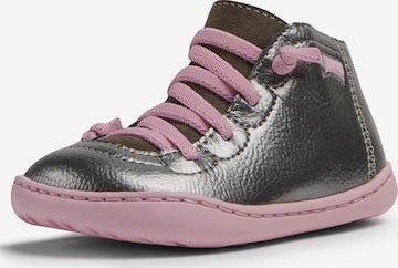 CAMPER Boots ' Peu Cami ' in Silver: front