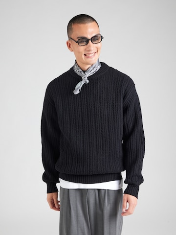 Pull-over 'Korth' BOSS en noir : devant