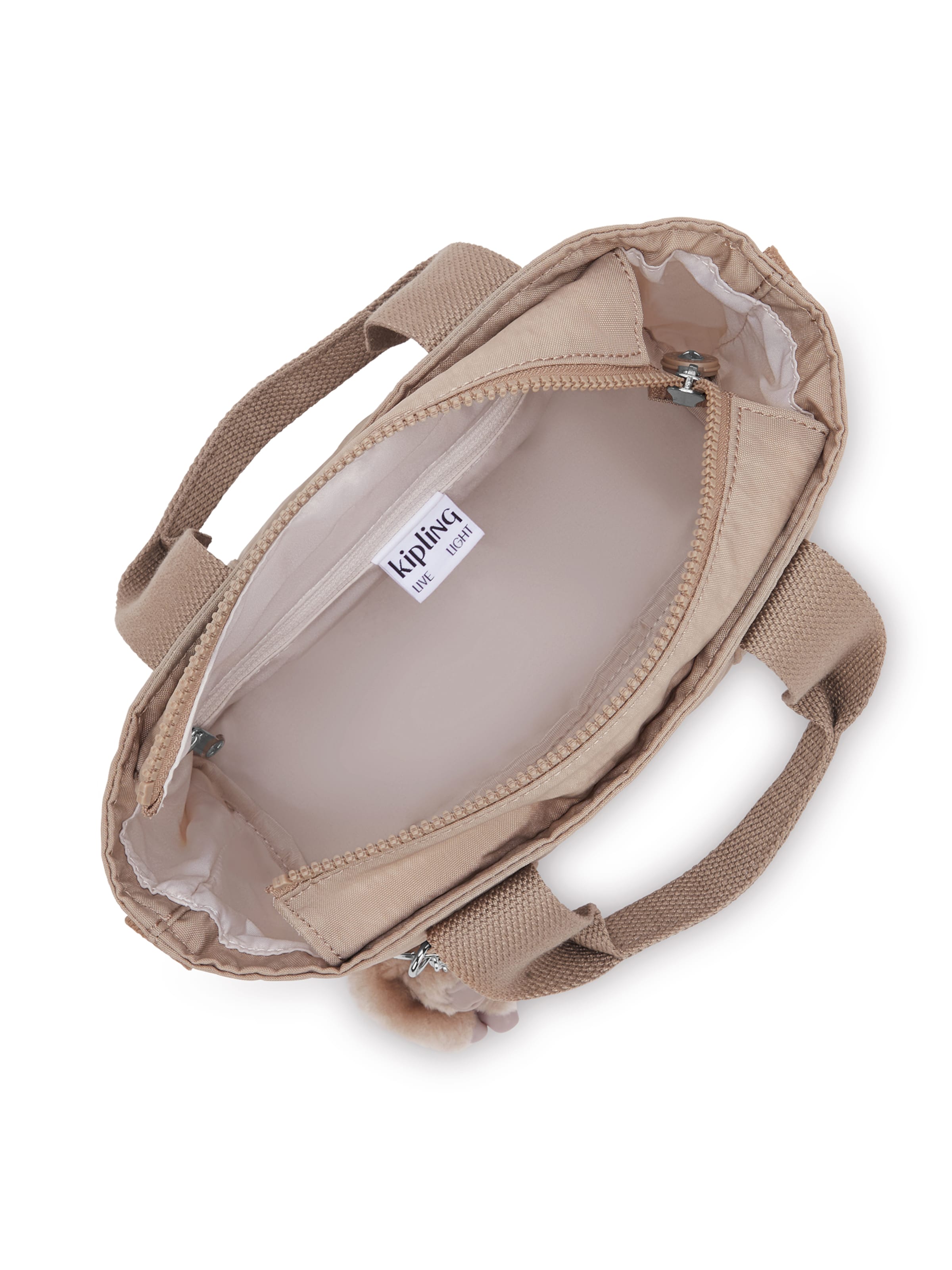 KIPLING Kézitáska 'Minta' - bézs