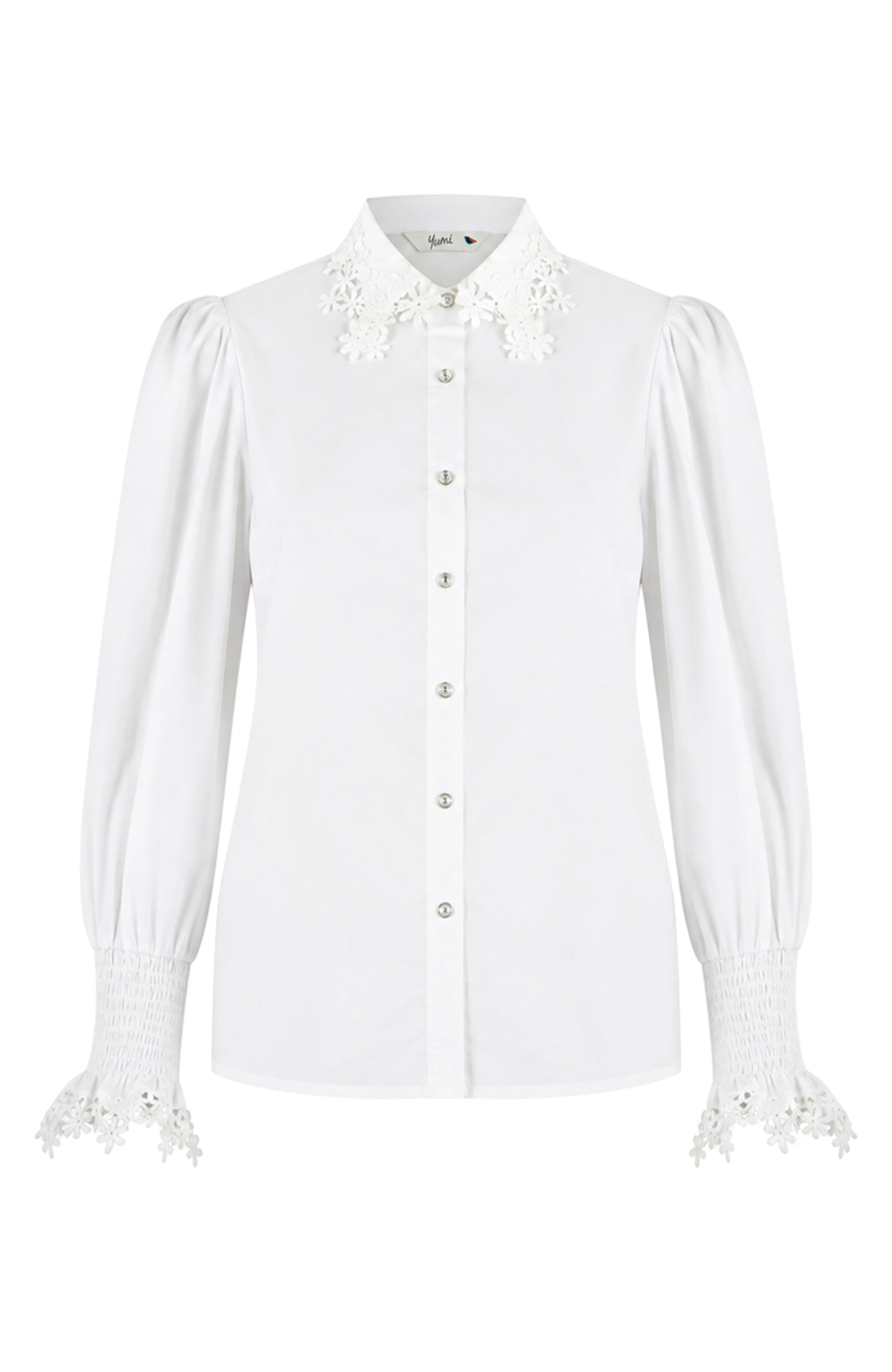 Yumi Bluse in M in weiß, Produktansicht