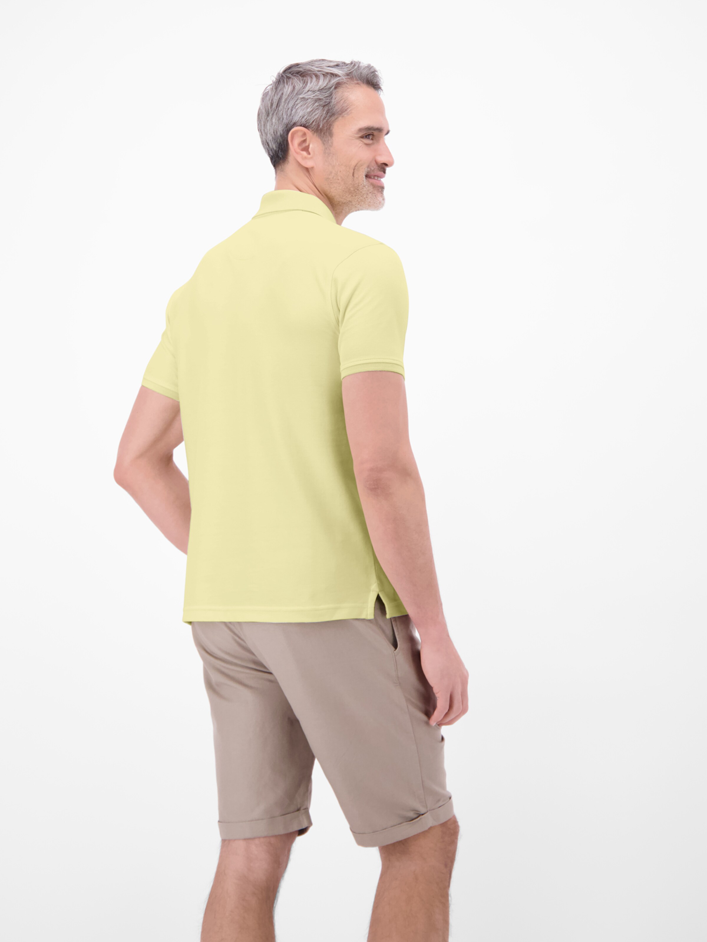 LERROS Poloshirt in Gelb