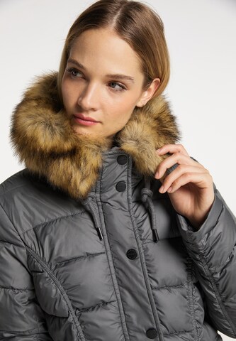 Parka d’hiver DreiMaster Klassik en gris