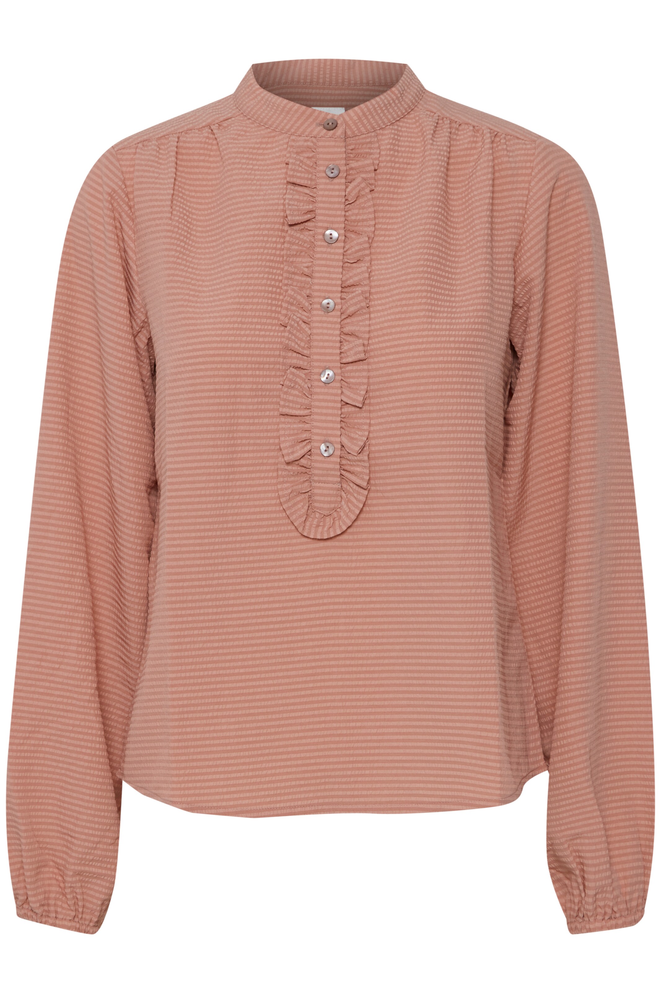 ICHI Bluse in Pink: Vorderseite